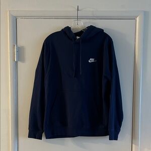 Nike Men's Dark Blue Hoodie